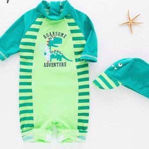 Brand new Rebel UPF 50+ Kids two piece swim set